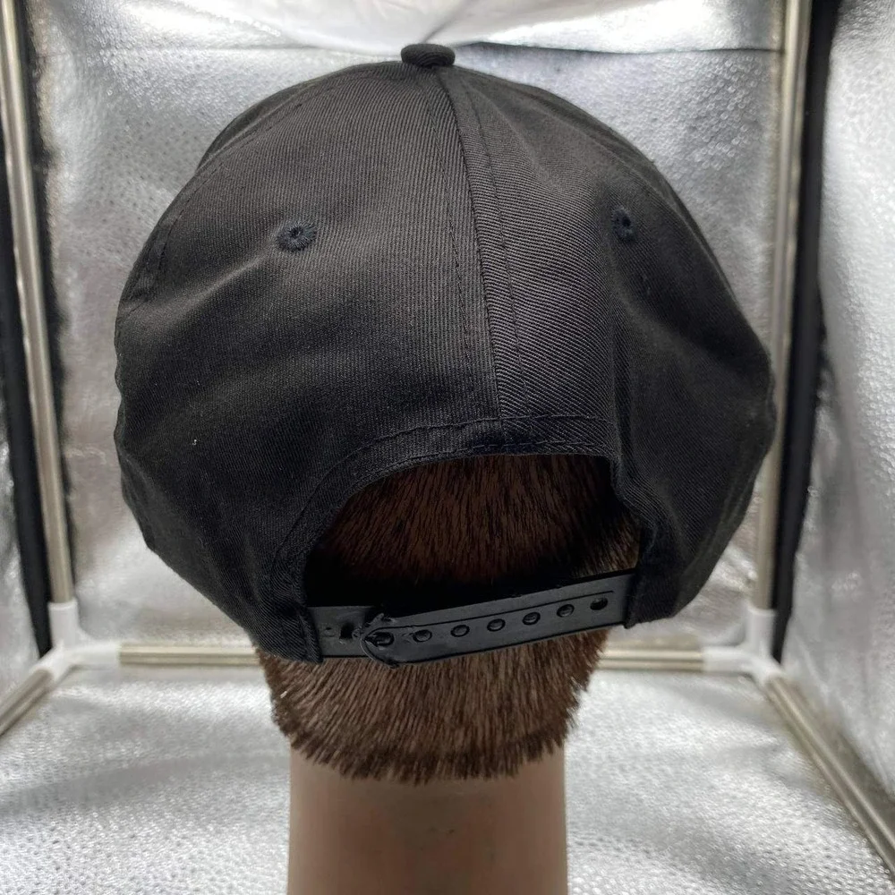 Vintage WCW nWo New World Order Hat Men OS Black Wolfpac Wrestling Snapback‎ Cap